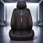 Funda para Auto Revox Universal en Cuero Legítimo con Airbag Integrado + REGALO: Alfombra y Funda para Volante